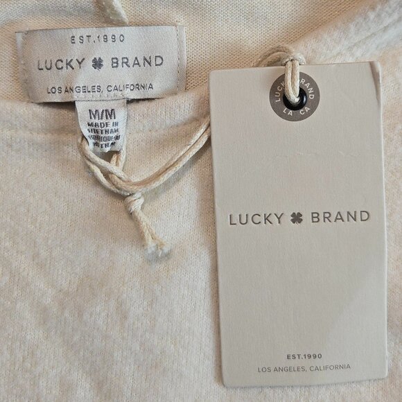 Lucky Brand Long Sleeve Pocket Crew Sweater - Picture 8 of 11